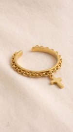 Bague Croix élégante, idéale pour un cadeau spécial