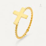 Bague Croix d'Éternité en design élégant