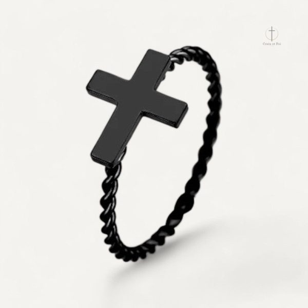 Bague Croix d'Éternité, symbole d'amour éternel