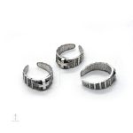 Bijou tendance, bague croix ajustable pour toutes les tailles