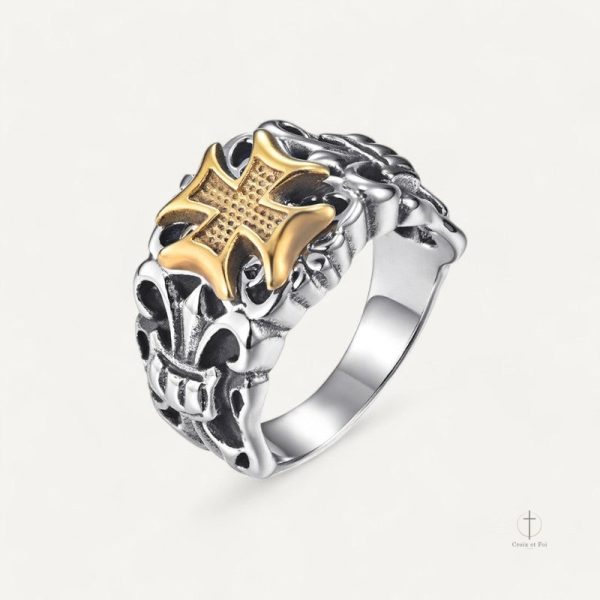 bague-croix-malte-homme-1 Bague Croix de Malte pour homme