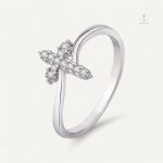 Bijou croisé en oxyde de zirconium pour un style unique