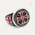 Bague Croix Templier, symbole de la chevalerie