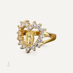 Bague Croix Éclat Sacré en argent