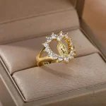 Bague Éclat Sacré, symbole de foi et d'élégance