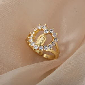 Bague Croix raffinée, style contemporain et sacré