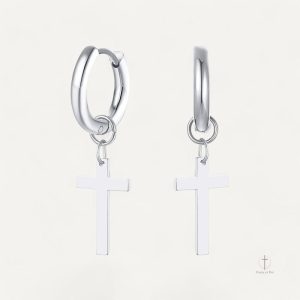 Anneaux croisés pour un style moderne et chic
