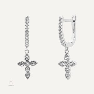 Accessoires élégants croix pendante pour un style unique