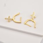 Bijoux croix pendants pour une touche de sophistication
