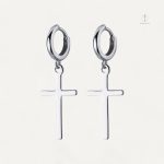 Boucles d'oreilles Croix de Vie élégantes et symboliques