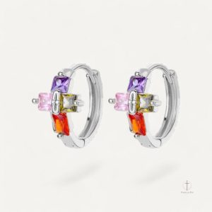 Créoles croix élégantes pour un style unique