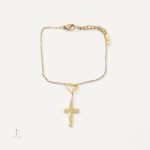Bracelet Sacré en croix, symbole d'amour et de spiritualité