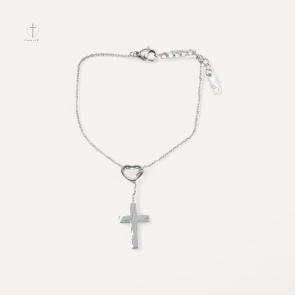 Bracelet Croix élégant, parfait pour un style moderne et sacré