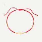 Bracelet à breloques avec croix égyptienne