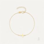 Bracelet Croix Chrétien en acier inoxydable