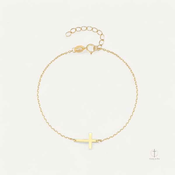 bracelet-croix-chretien-1 Bracelet Croix Chrétien en acier inoxydable