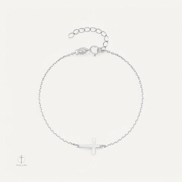 Accessoire religieux : bracelet croix pour homme ou femme