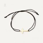 Bracelet Croix en Cordon