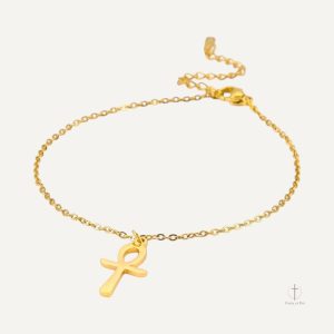 Bracelet Croix de Vie élégant en design moderne