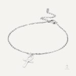 Bracelet Croix de Vie avec finition polie et brillante