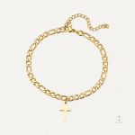 Bracelet Croix Divine en métal élégant et intemporel