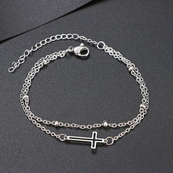 Bracelet croix pour un style unique et raffiné