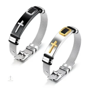 Bijou croix pour homme, accessoire tendance
