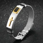 Accessoire en croix pour homme, look affirmé