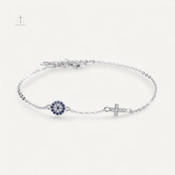 Accessoire tendance : Bracelet Croix et Mauvais Oeil