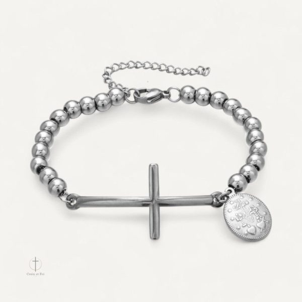 Accessoire spirituel : bracelet avec symbole de foi
