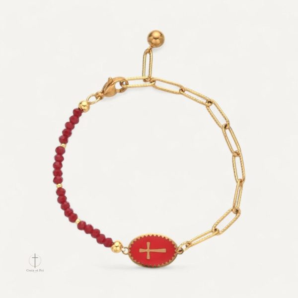 Bracelet chanceux avec breloques variées