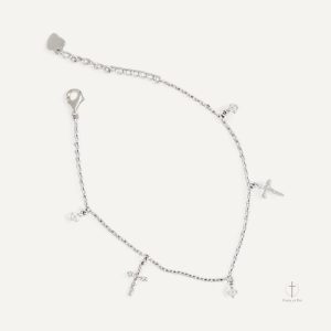 Bracelet Croix minimaliste pour une touche chic