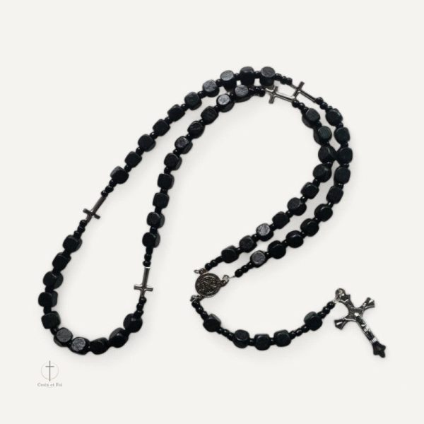 Chapelet Catholique pour Homme en perles élégantes