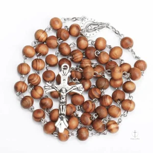 Perles en bois pour prière et méditation