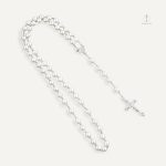 Chapelet en Pierre Blanche, accessoire spirituel élégant