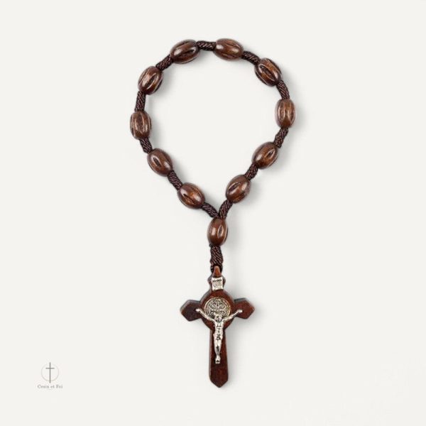 Chapelet de méditation traditionnel en bois