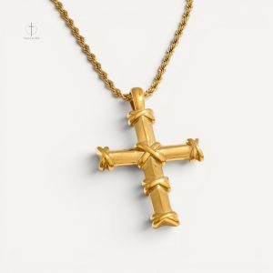 Collier Croix Alliance Intemporelle en argent