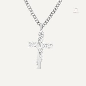 Bijou symbolique Croix Arbre de Vie