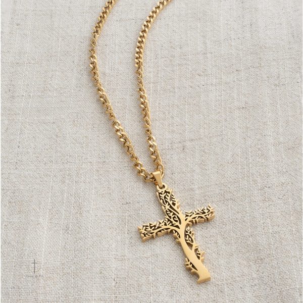 Collier tendance avec motif Arbre de Vie