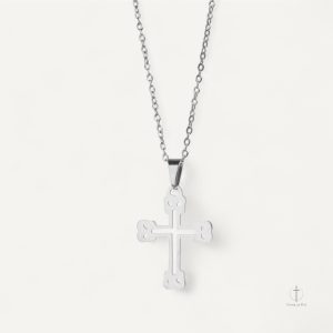 Collier symbolique de foi avec design raffiné