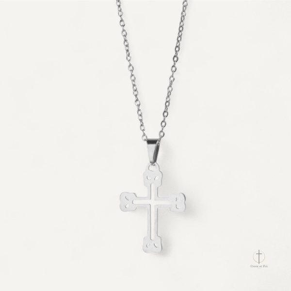 Collier symbolique de foi avec design raffiné