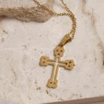 Collier inspirant de la lueur chrétienne unique