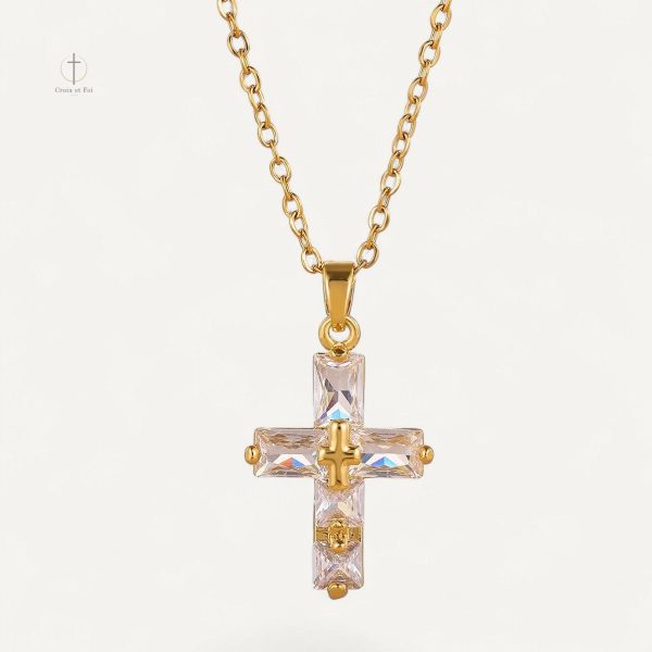 collier-croix-cristal-rectangulaire-1 Collier Croix Cristal Rectangulaire