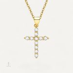 Collier Croix Cristal
