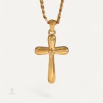 Collier Croix Doré