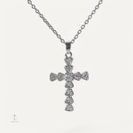 Accessoire raffiné Croix avec éclat de cristaux