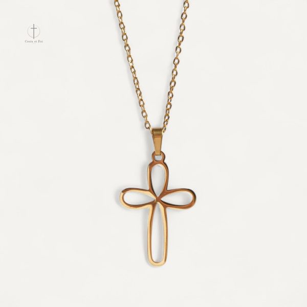 Collier Croix Élégance Minimaliste