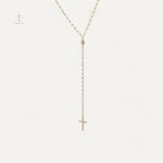 Collier Croix en Acier