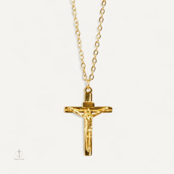 collier-croix-femme-christ-1 Collier Croix Femme