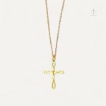 Collier Croix Ajourée Femme